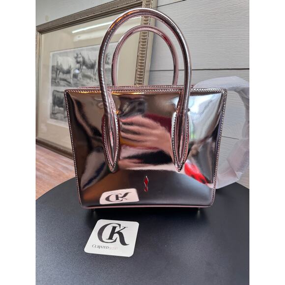Christian Louboutin Paloma Small Specchio Top Handle Bag NWT - Picture 4 of 6
